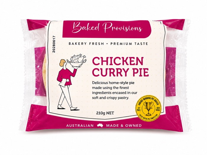 Chicken Curry Pie