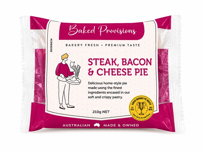 Steak, Bacon & Cheese Pie