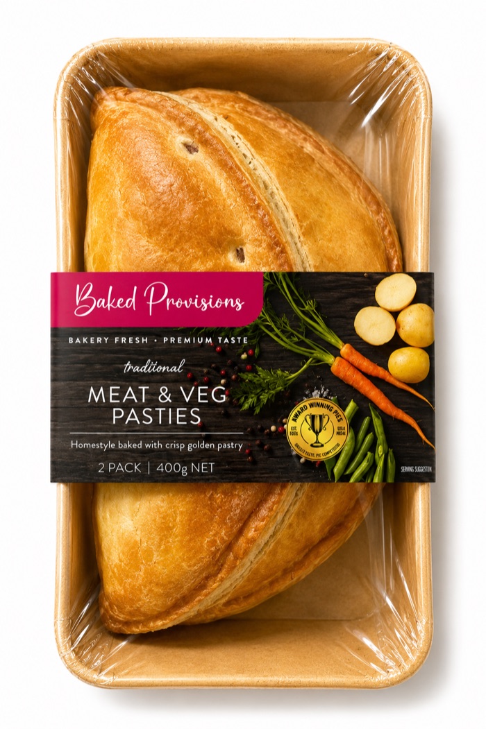 Meat & Vegetable Pastie