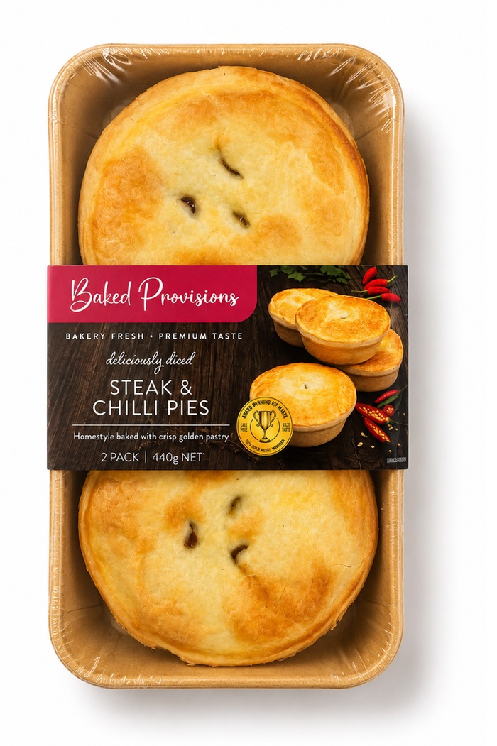 Steak Chilli Pie