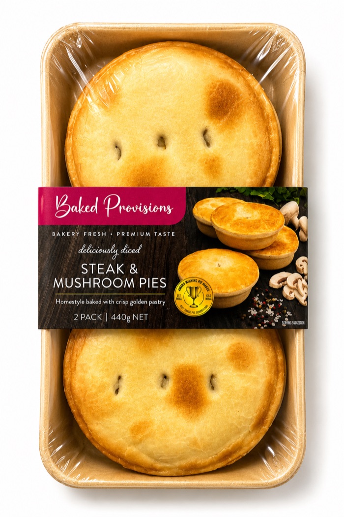 Steak & Mushroom Pie