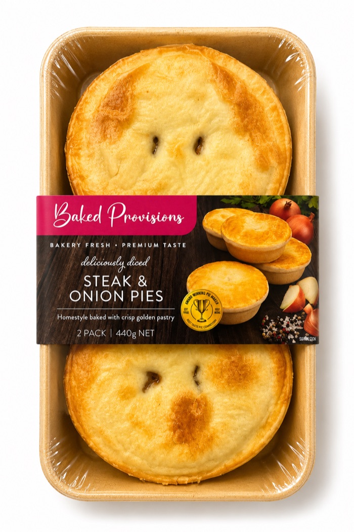 Steak & Onion Pie